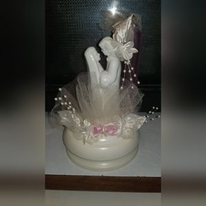 Light Purple/Pink Wedding Cake Top